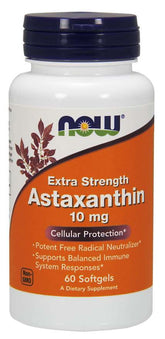 Astaxanthin Tự Nhiên 10 MG 60 Viên NOW FOODS